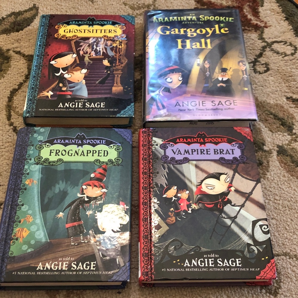 Araminta Spookie Kids Book Set – Multi-Color Collection by Angie Sage